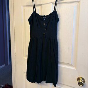 Express Black Fit & Flare Sundress